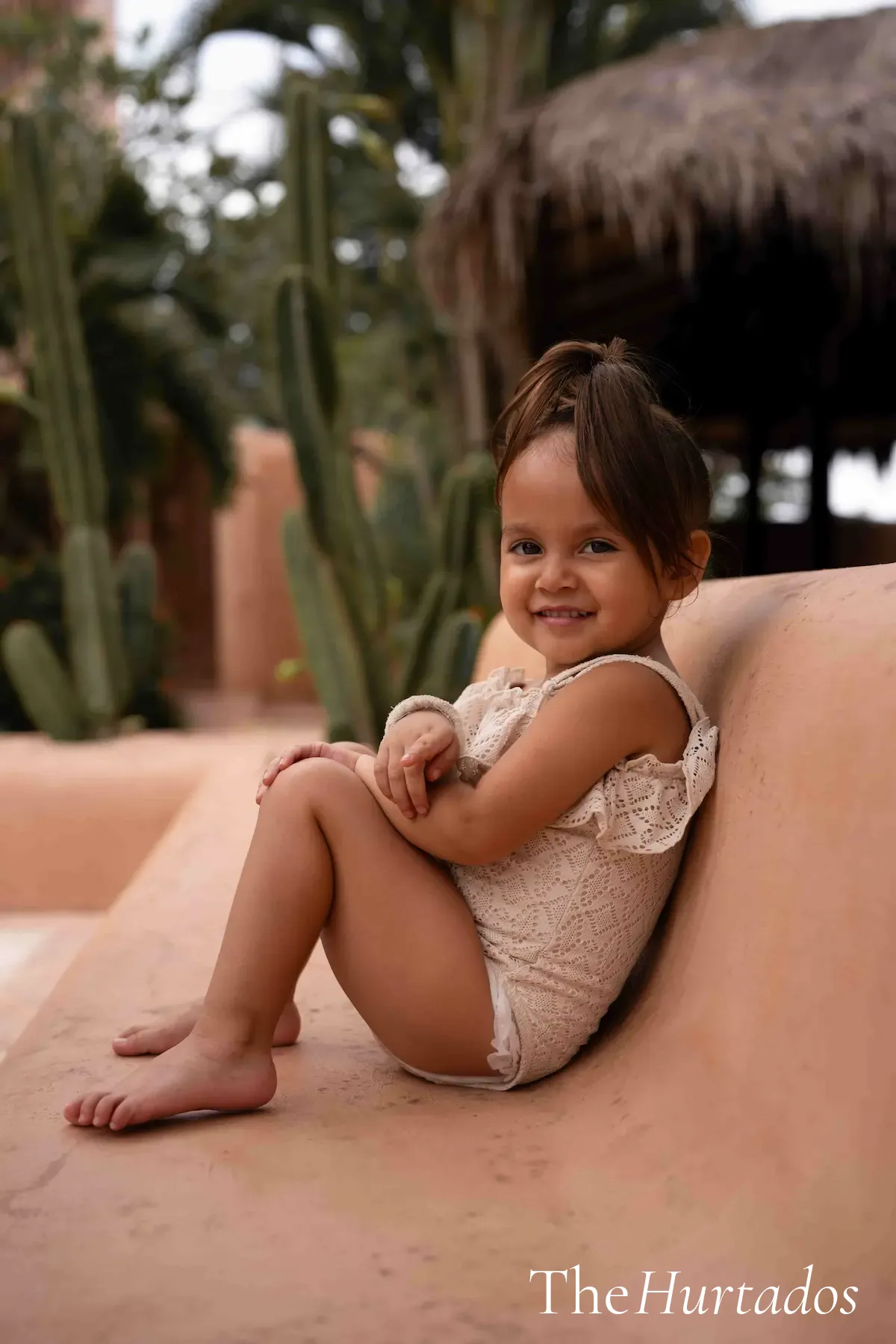 Risa sitting quietly — natural family photography in its truest form
